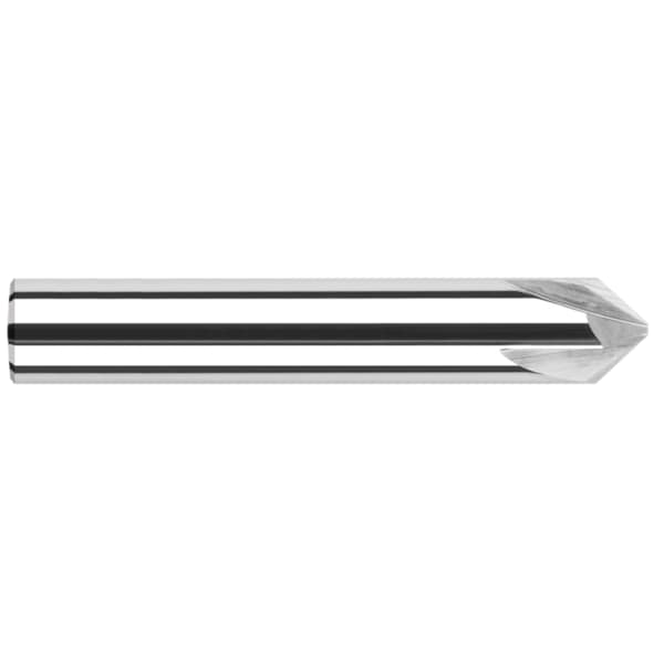Chamfer Cutter - Flat End, 0.1250"